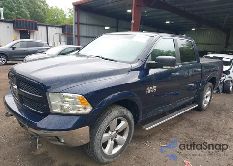 2014 Ram 1500 Outdoorsman из США, поврежденный, VIN 1C6RR7LG2ES368908